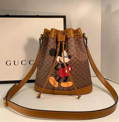 gucci women mickey mouse pvc top handle bag black unique|mickey mouse gucci images.